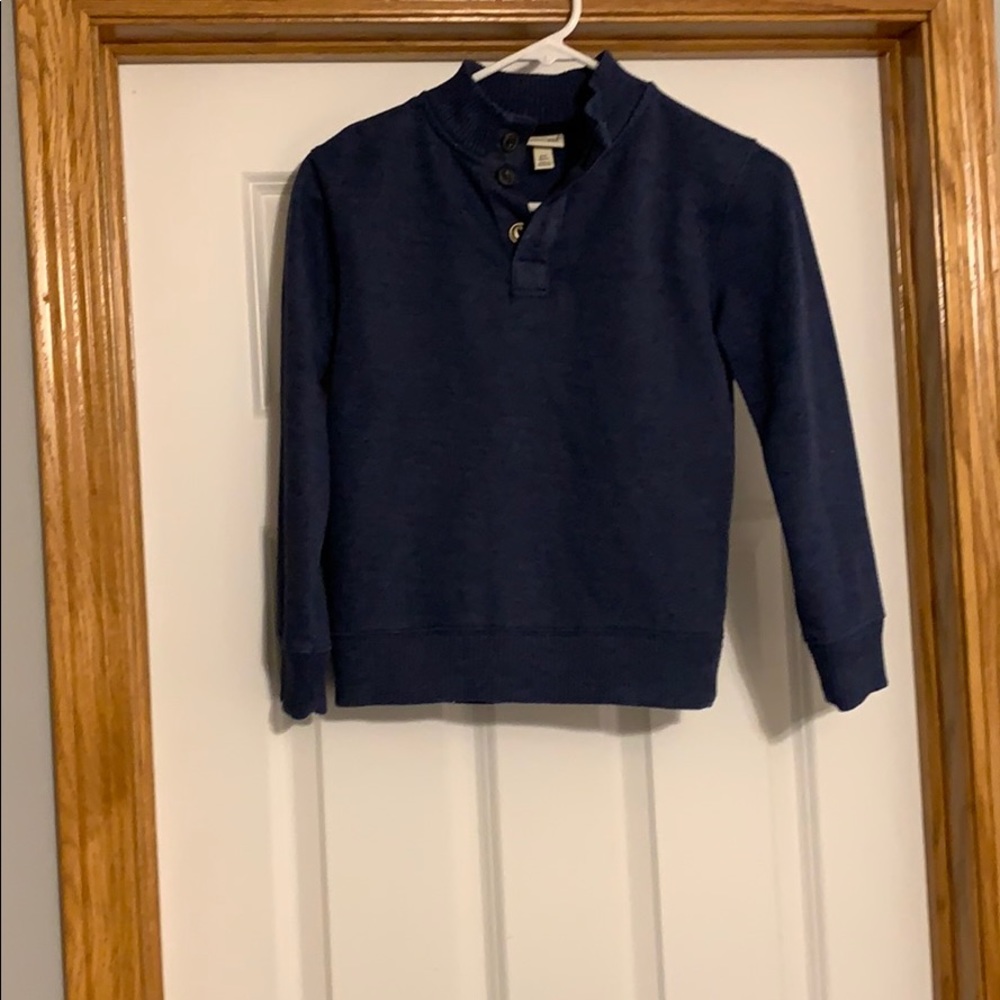 Navy pullover for boys